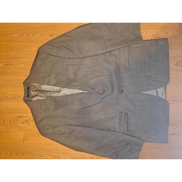 Ralph Lauren Sport Coat Mens 44L Beige Virgin Wool Woolmark
